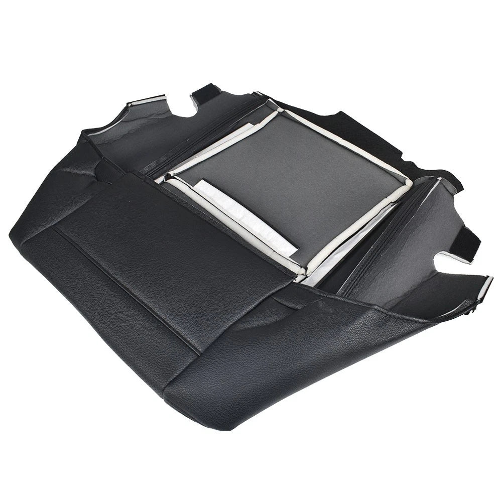 Left Driver Bottom Seat Cover for Cadillac Escalade (2007–2014) Leatherette Black