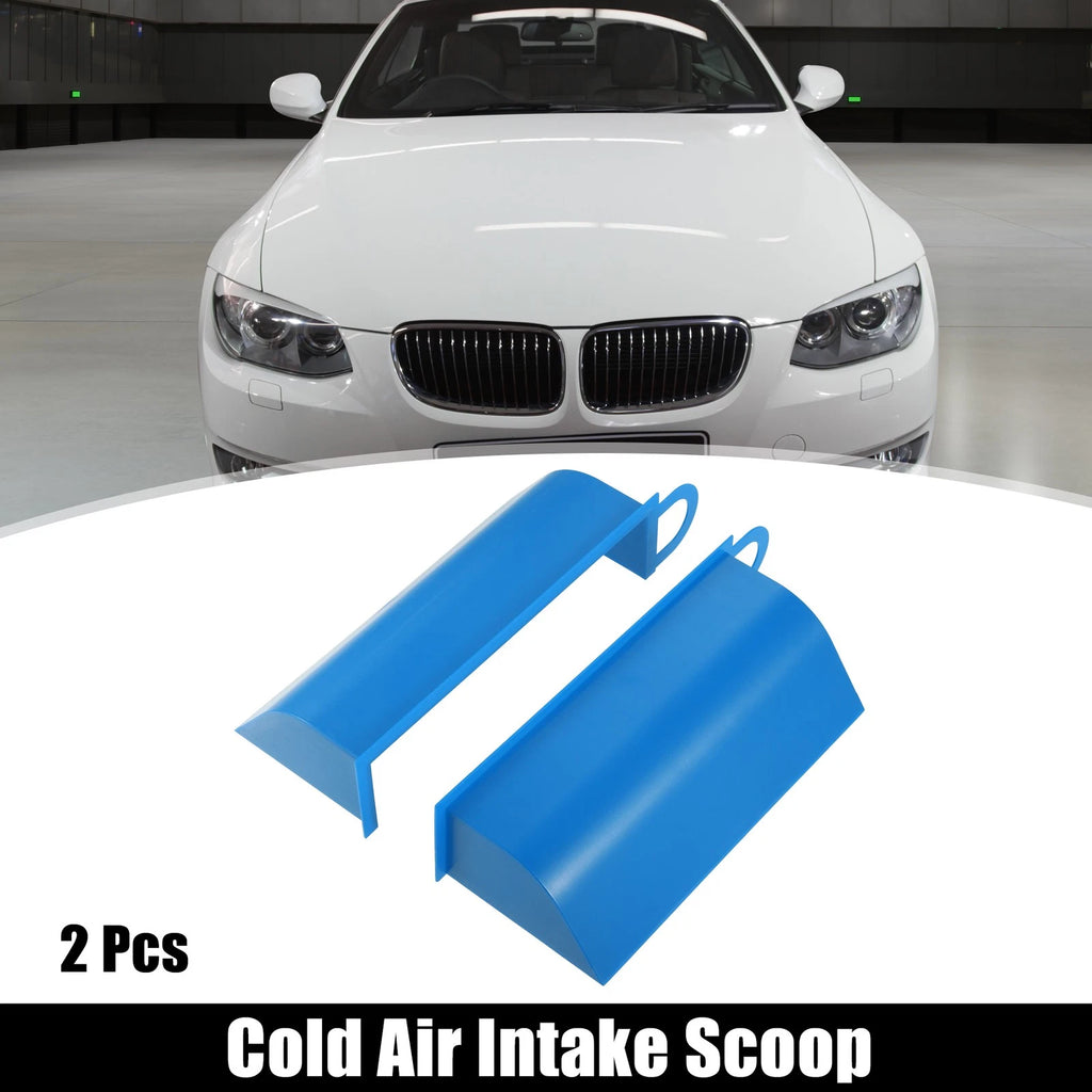 2pcs Hood Dynamic Cold Air Intake Scoop for BMW E90/E91/E92 (2007–2013)