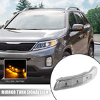 3 LED Front Left Side Mirror Turn Signal Light No. 87613-2P000 for Kia Sorento (2011–2016)