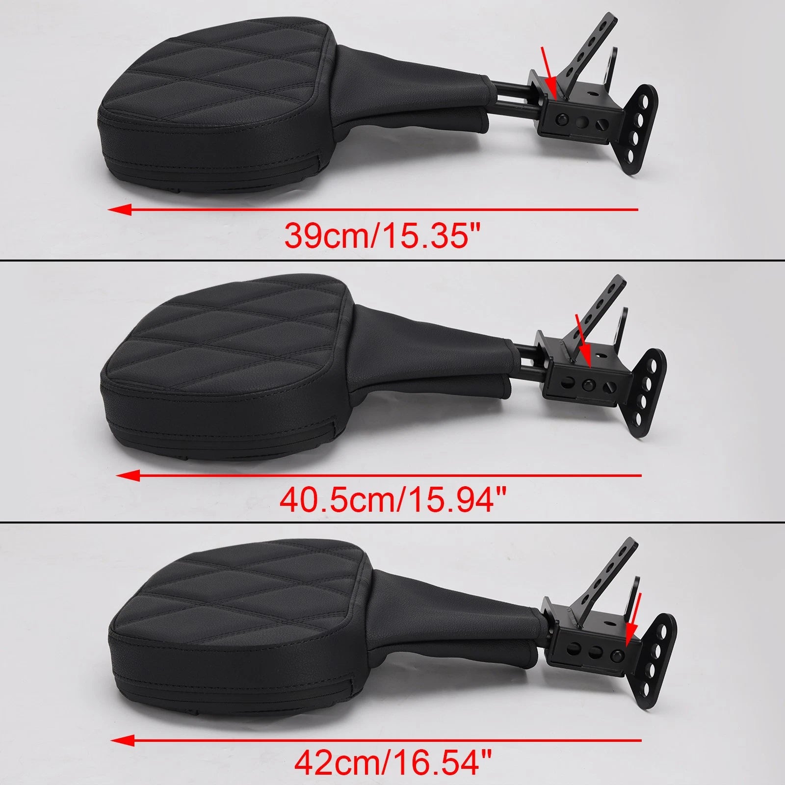 Driver Backrest Pad for Harley Street Electra Road Glide Road King Tri Glide (2009–2025)