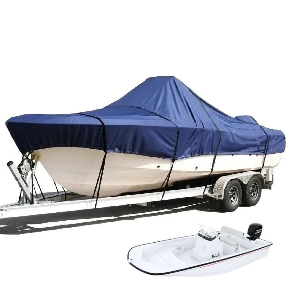 Trailerable Heavy Duty Waterproof Boat Cover for Lund 1448