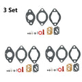 3X Carb Kit for Eska Sears Ted Williams Tecumseh Outboard Motor (1961–1987)