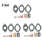 3X Carb Kit for Eska Sears Ted Williams Tecumseh Outboard Motor (1961–1987)
