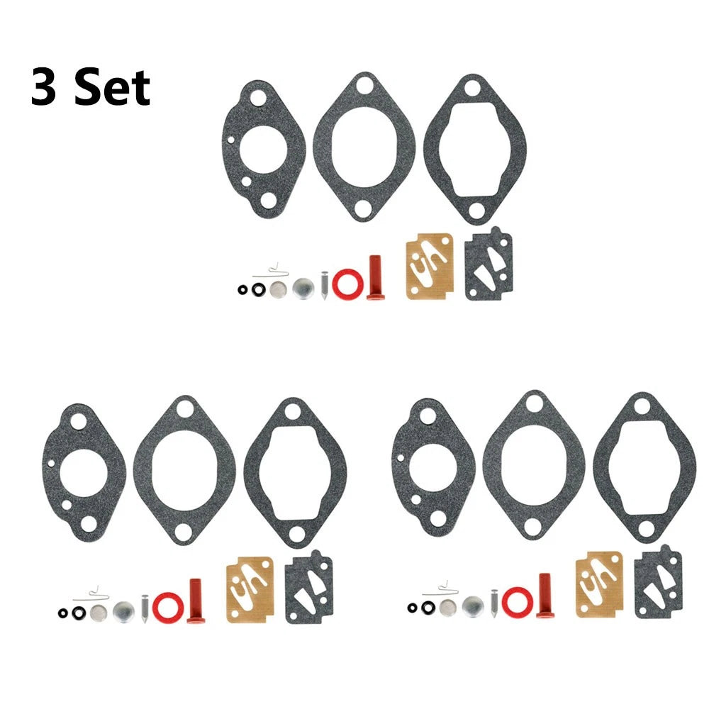 3X Carb Kit for Eska Sears Ted Williams Tecumseh Outboard Motor (1961–1987)