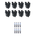 Ignition Coil & Denso Iridium Spark Plugs Kit for Sierra 2500 HD (2007–2014)