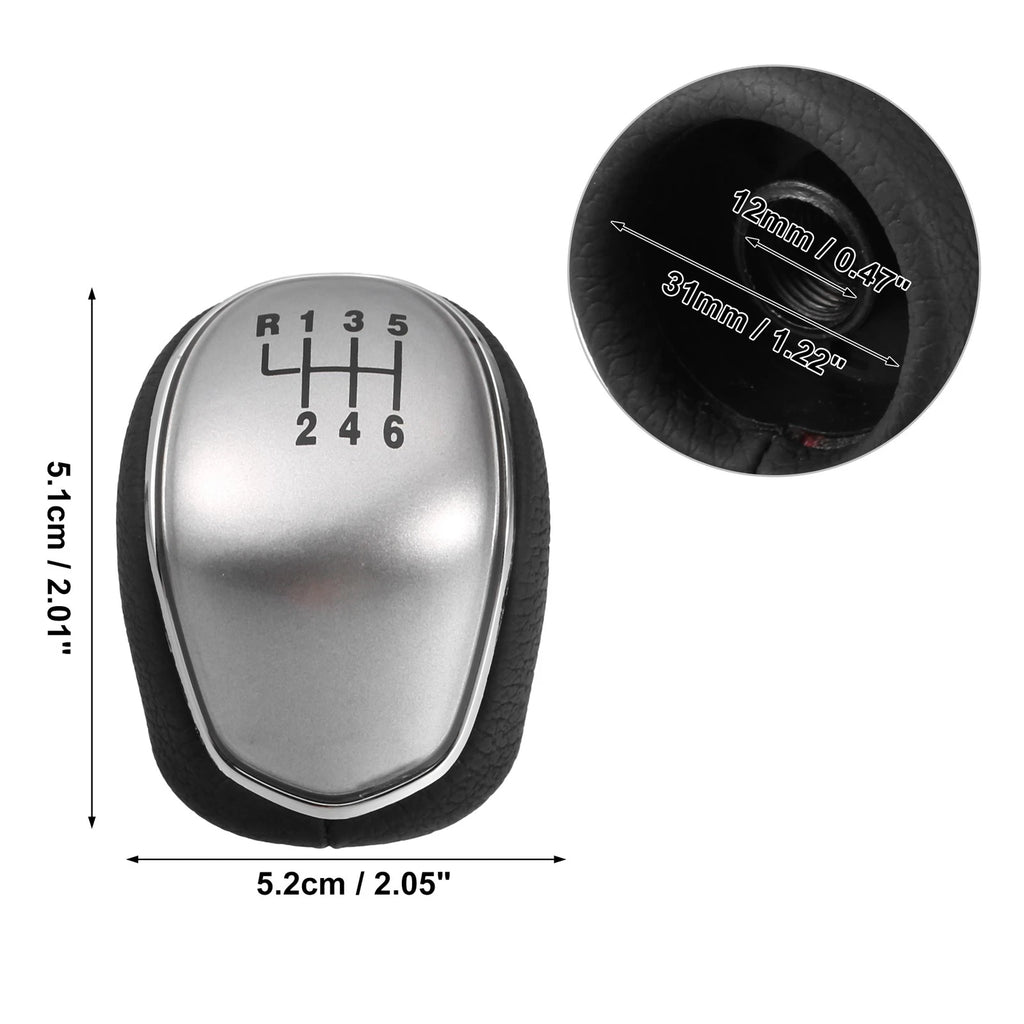 6 Speed Manual Gear Shift Knob for Ford Mondeo S-MAX C-MAX Kuga (2007–2023)