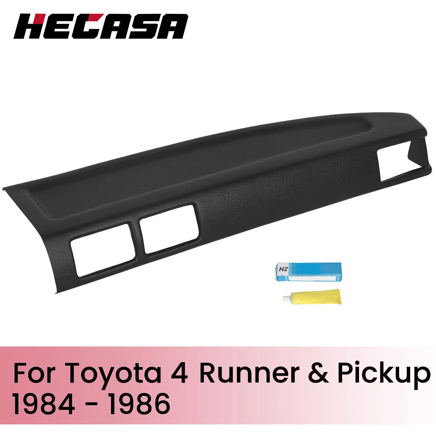 Molded Dash Cap Cover for Toyota Pickup 4 Runner (1984–1986)