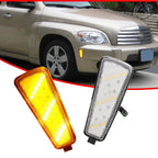 Clear Lens Amber Side Marker Lights for Chevy HHR (2006–2011)
