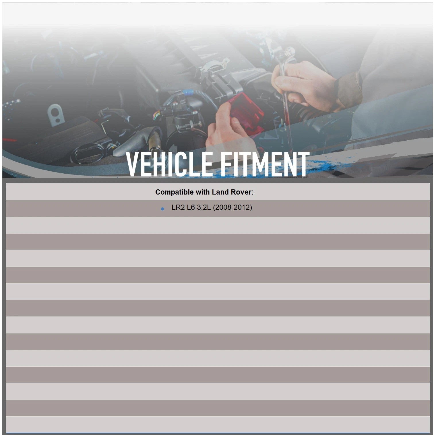 Starter for Land Rover LR2 (2008-2012)