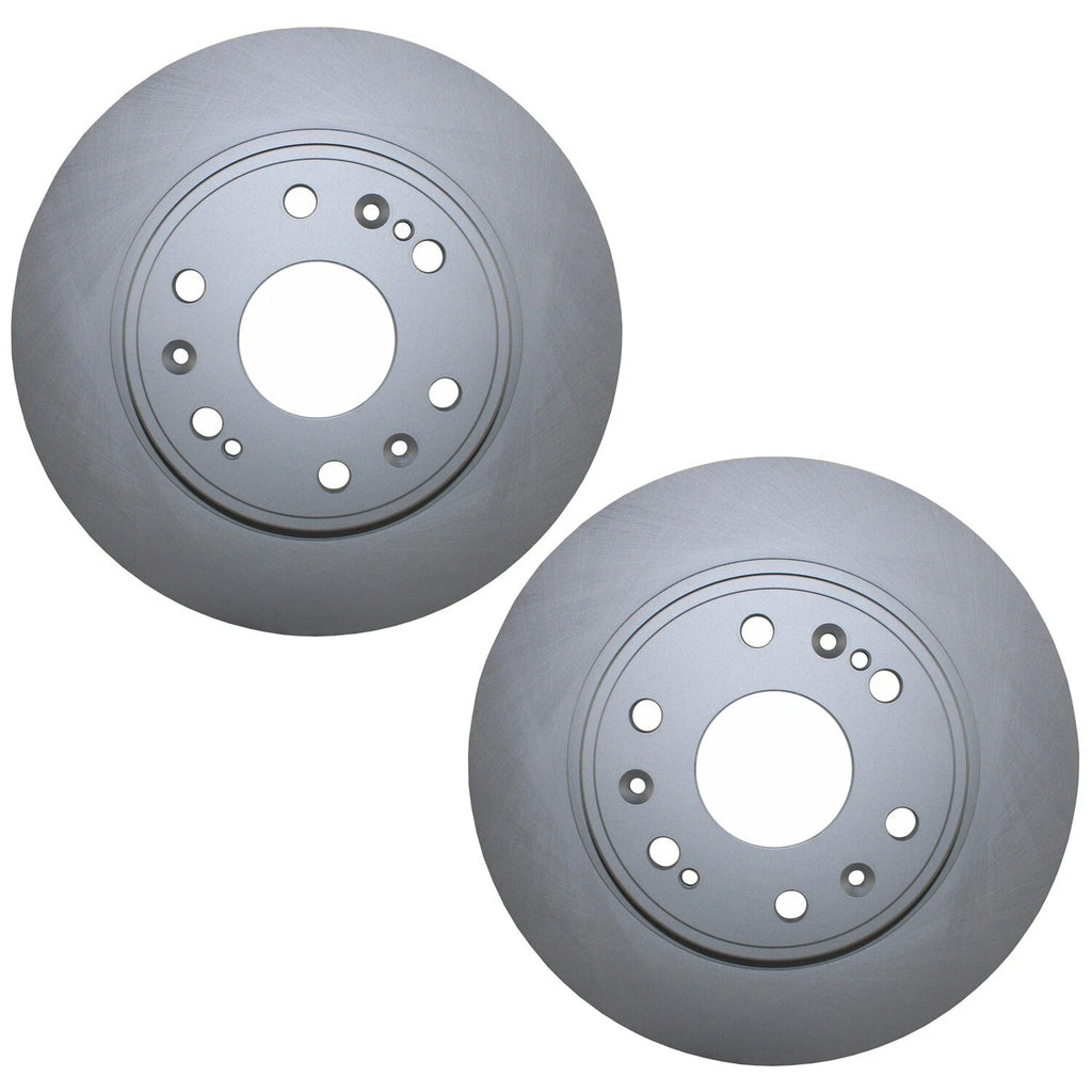 Set of 2 Front Coated 330mm Brake Rotors for Cadillac Chevrolet GMC