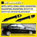Set of 4 Outside Door Handles for Kia Spectra EV (2010–2011)