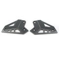 CNC Gray Rear Foot Peg Heel Guard Covers for Kawasaki Z900 (2017-2019)