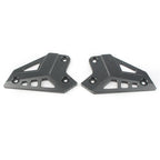 CNC Gray Rear Foot Peg Heel Guard Covers for Kawasaki Z900 (2017-2019)
