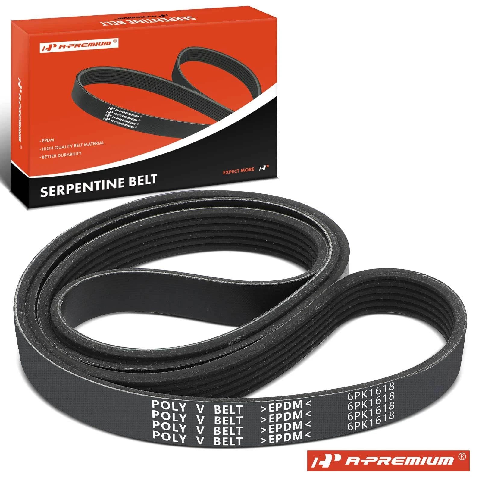 Serpentine Belt for Chevrolet Camaro (1993–1994) and VW Passat (2006–2007)