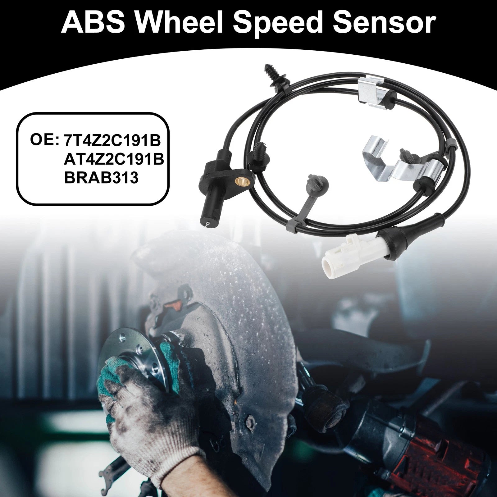 ABS Wheel Speed Sensor Kit No. 7T4Z2C191B/AT4Z2C191B for Ford Edge 
