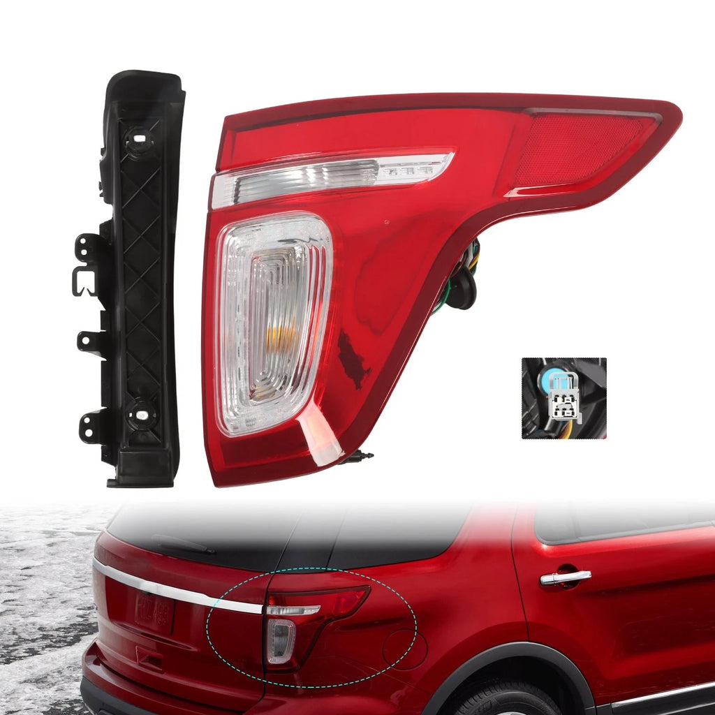 LED Brake Lamp Tail Light Assembly Right Side for Ford Explorer (2011–2015)
