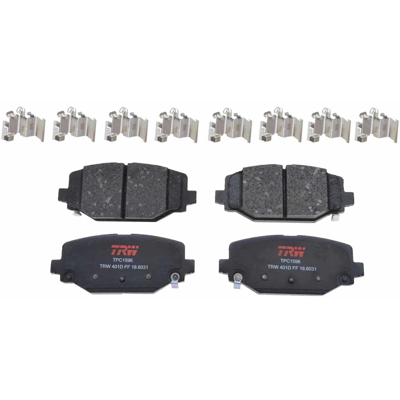 Brake Pad Set for Dodge Grand Caravan (2012–2020) Rear