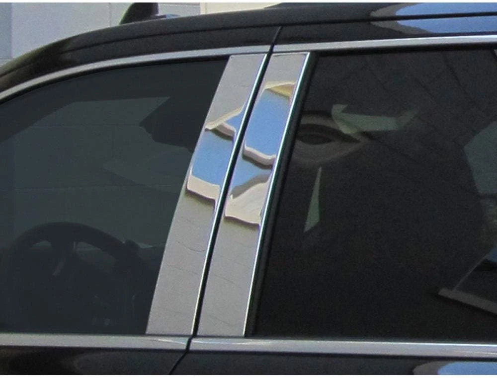 4pc. Luxury FX Stainless Steel Pillar Post Trim for 2015-2020 Cadillac Escalade