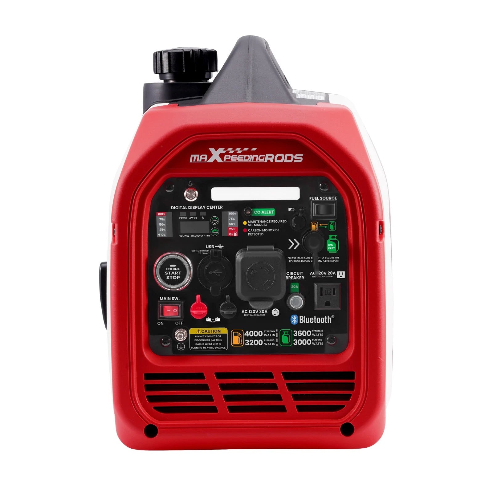 Portable Inverter Generator 4KW with Bluetooth E-start Super Quiet