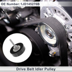 Drive Belt Idler Pulley for Audi A3 (2003–2007) No. 1JD145276B Black