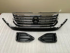 Set of 2 Front Grills & Fog Covers for VW Passat (2020–2022)