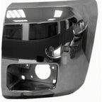 Replacement Chrome Driver Side Front Bumper End for Chevrolet Silverado (2007–2013)