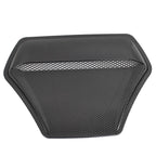 Carbon Fiber Engine Hood Air Outlet Vent Trim Cover for Universal