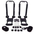 1 Pair Foldable Kayak Carrier J-Bar Roof Rack for Canoe (Fits Most Models)