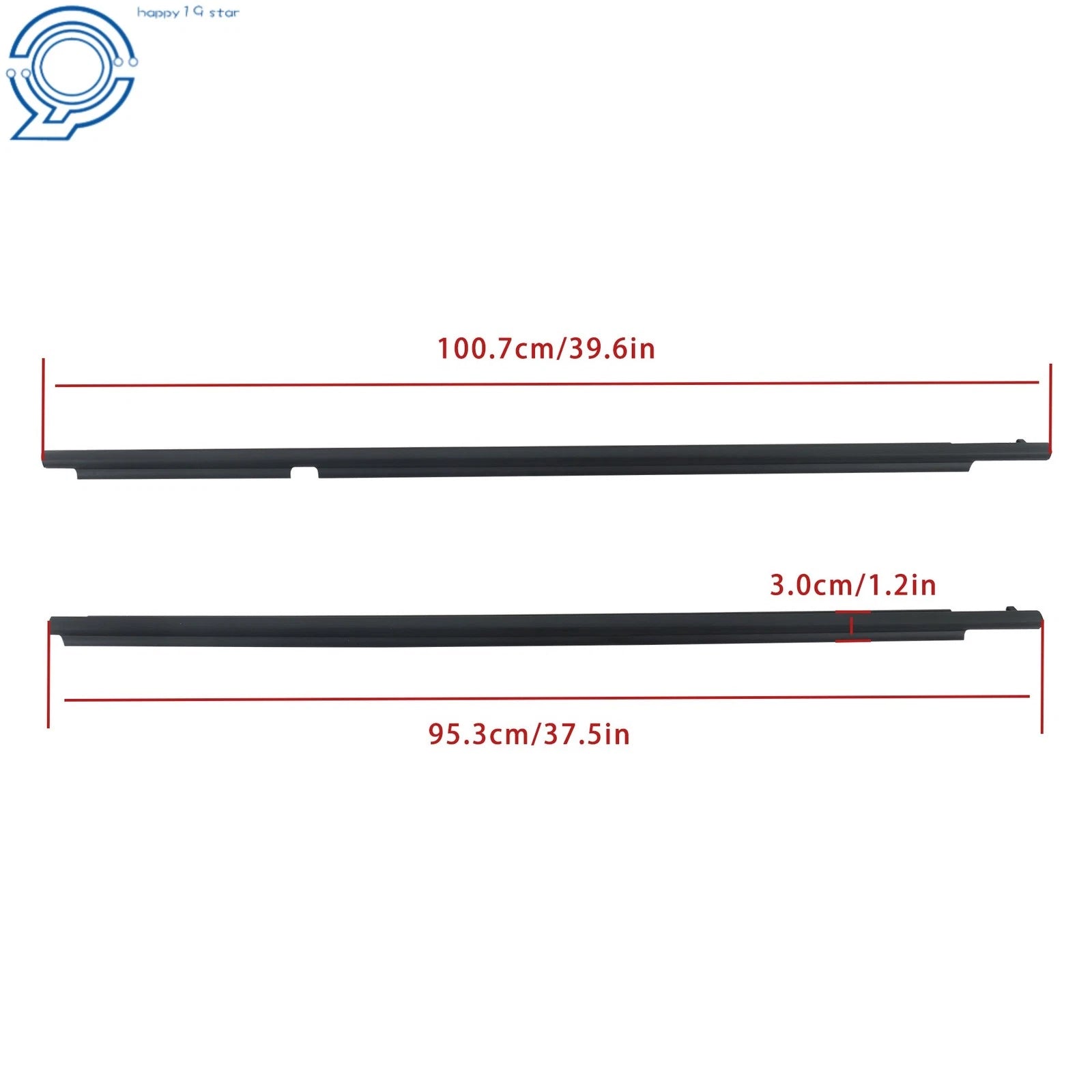 Weather Strip Window Molding Trim Seal for Toyota Highlander (2008–2010)
