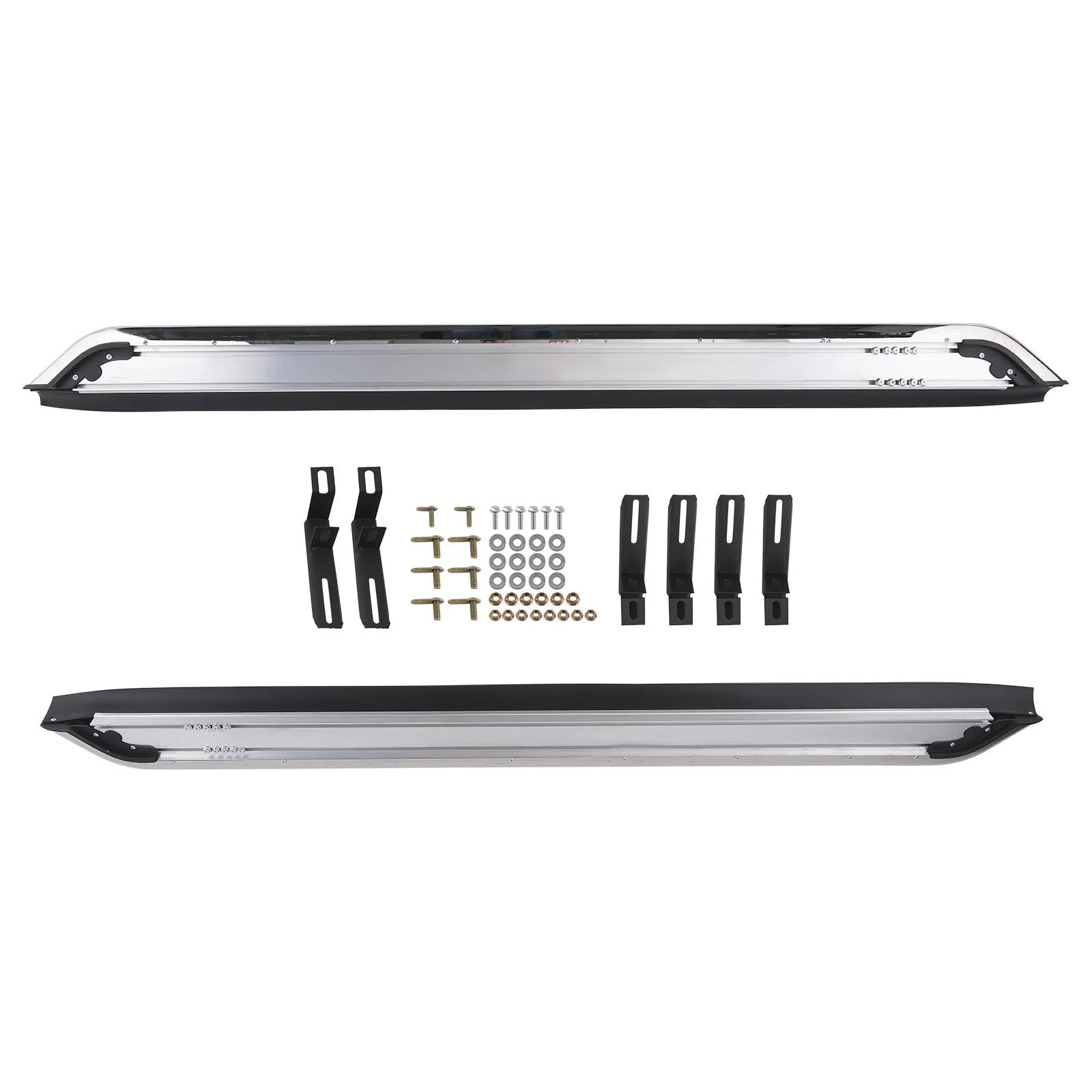 Nerf Bars Side Running Boards for Lincoln Aviator (2020–2023) Non-Slip Black