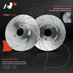 Front Drilled Brake Rotors for Kia Sedona (2015–2021)