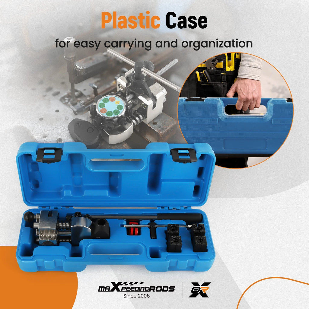 Brake Pipe Flaring Tool Kit for Steel Brake Lines