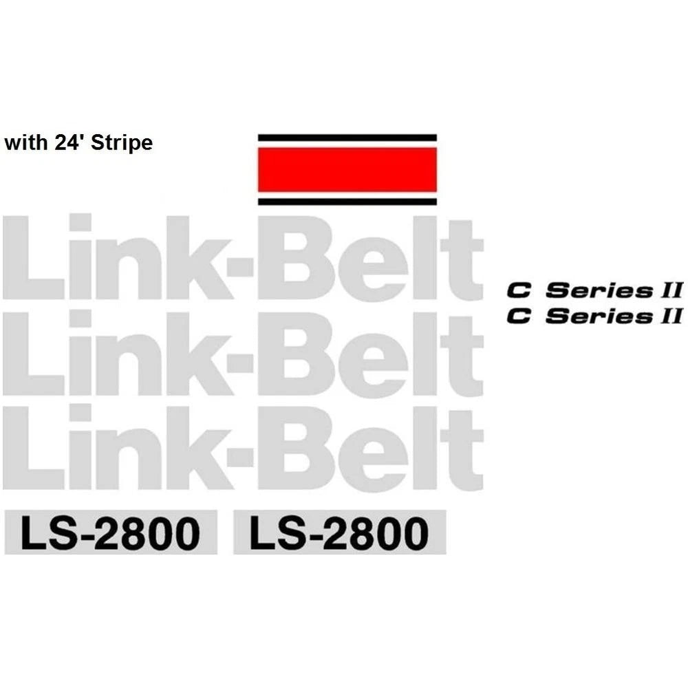 Decal Set for Link-Belt LS-2800 Excavator