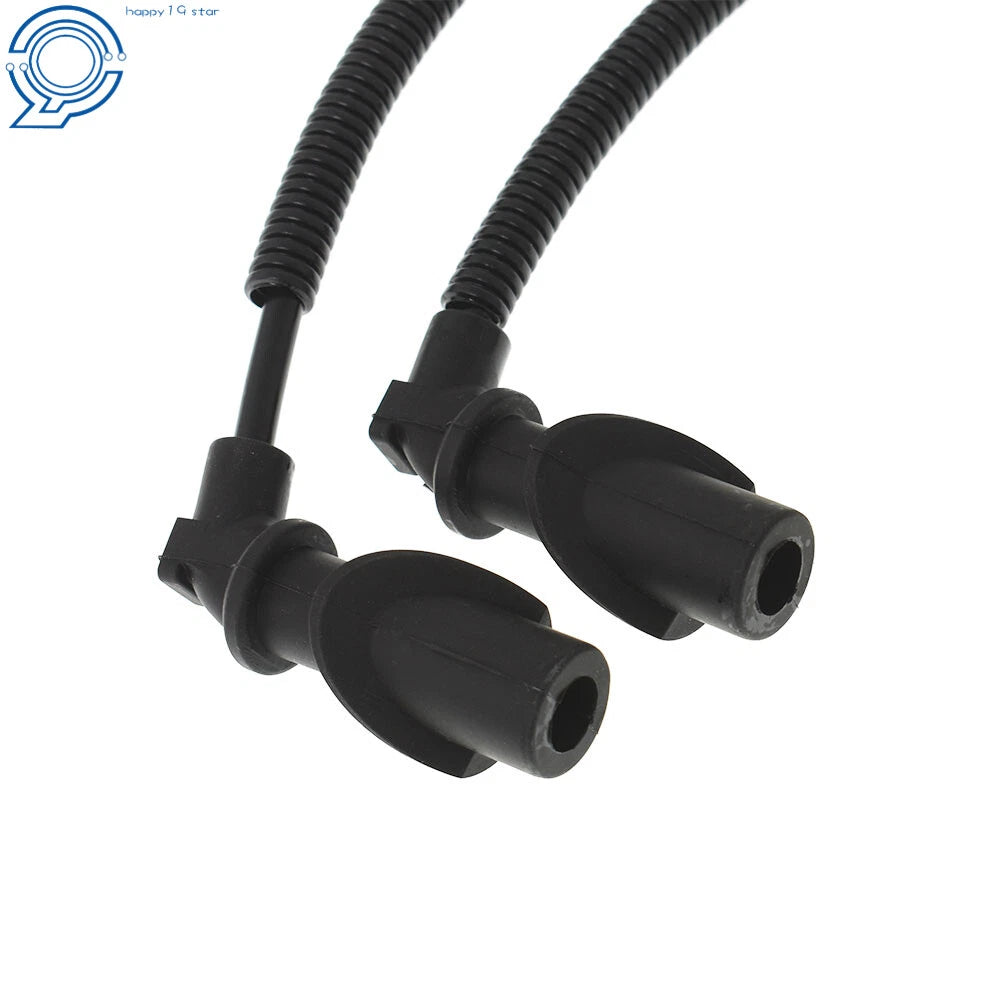 2X Ignition Coil Spark Plug Cap & Wire for Polaris Ranger 700 (2005–2009)
