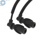 2X Ignition Coil Spark Plug Cap & Wire for Polaris Ranger 700 (2005–2009)