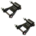 Set of 2 Rear Leaf Spring Shackles for Dodge Ram 1500 2500 (1994–2023)