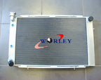 Aluminum Radiator + Shroud + Fan for Holden WB V8 Statesman (1980-1984)