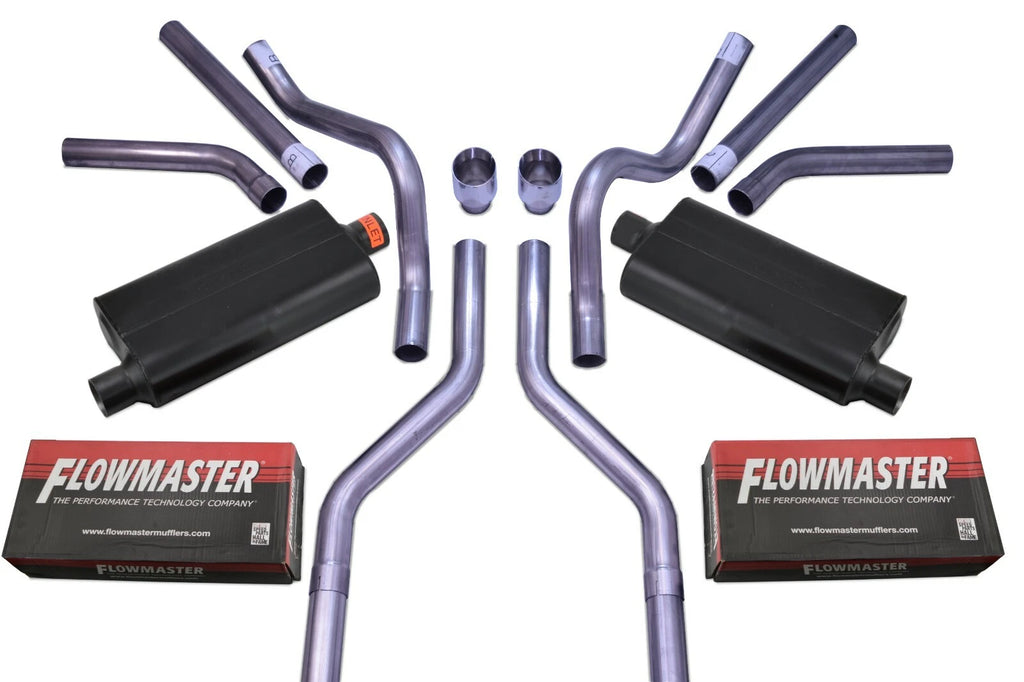 2.5" Dual Exhaust Kit for Chevy GMC C10 (1963–1972) Flowmaster 50 Series