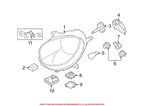 High Intensity Discharge Headlight Control Module for BMW (631)