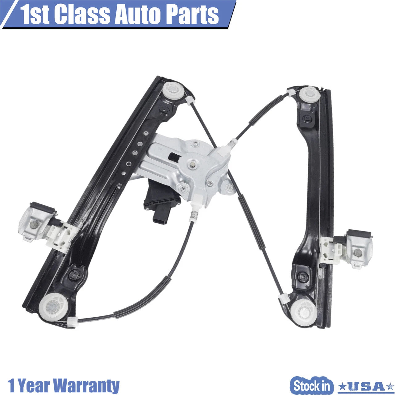 Front Left Power Window Regulator with Motor for Chevy Cruze (2011-2015)