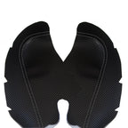 Door Panel Armrest for Honda Ridgeline (2006–2014) Carbon Fiber Gray Stitch
