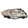 Replacement Chrome Passenger Side Head Light Lens/Housing (See Compatible Chart)