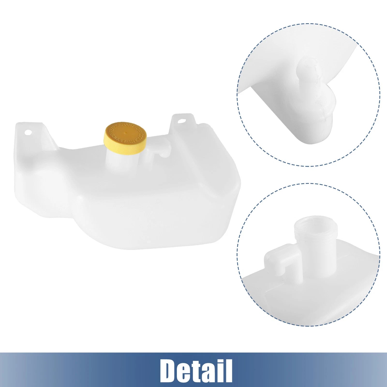 Coolant Radiator Reservoir Tank 21710-43B01 with Cap for Nissan Micra (1992–2002)