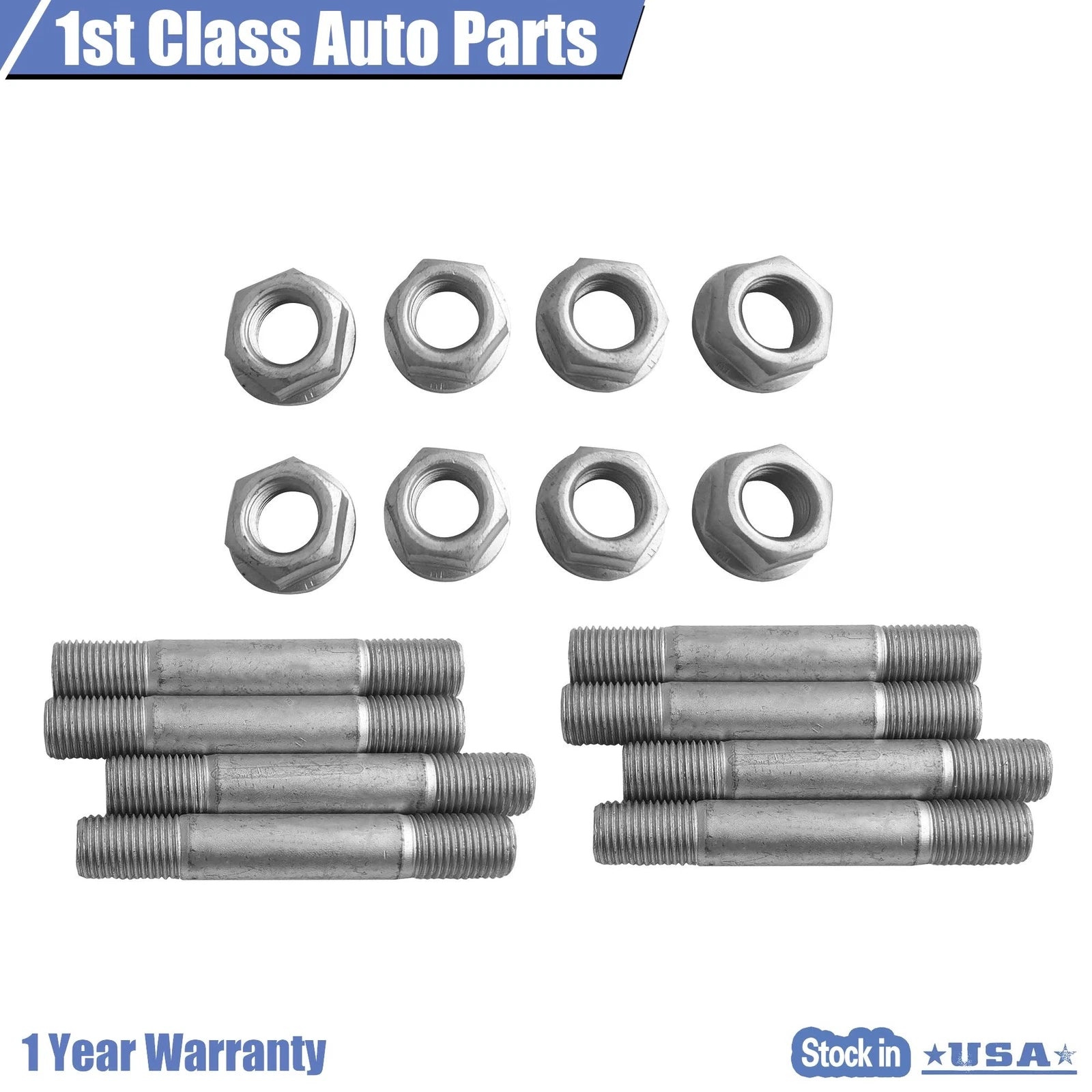 2X Wheel Hub Mounting Hardware Kit for Ford Super Duty (917-513)
