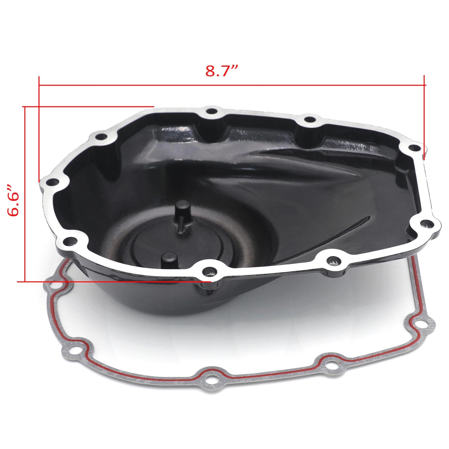 Black Engine Cover for Harley-Davidson Softail (2018–Present), Touring Trike (2017–Present)