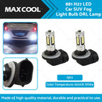 2X 881 H27 30W 6000K White LED Fog Light Bulb for Car SUV (Fits )