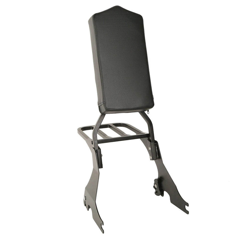 Sissy Bar Backrest Luggage Rack for Harley Sportster XL 883 1200 (2004–2022)