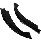 2PC Rear Bumper Splitters for Honda Civic (2016-2018) Black