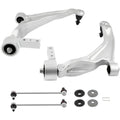 Set of 4 Front Suspension Lower Control Arms Sway Bar Kit for Acura MDX (2007–2013)