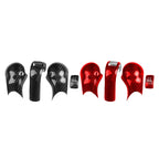 4Pcs Carbon Fiber Gear Shift Knob Cover Trim for Nissan 350Z Z33 (2003-2009)